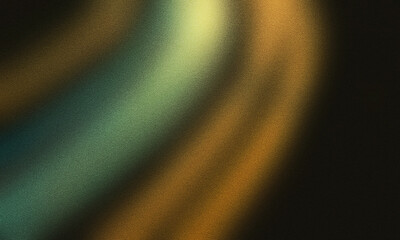Grainy abstract gradient on black background with grain texture, gradient background, neon swirl light