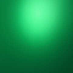 Fototapeta premium Emerald Gradient Background: A simple yet sophisticated green gradient background with a soft, subtle glow in the center, perfect for adding a touch of elegance to your designs