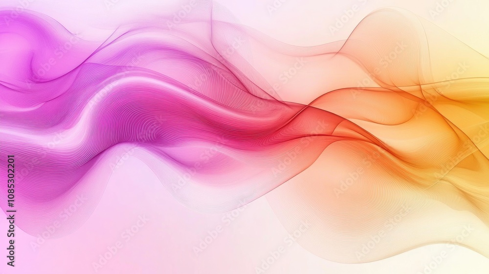 Poster smooth gradient background with gentle transitions