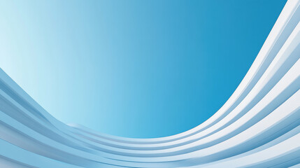 Futuristic City Architecture Against Blue Sky