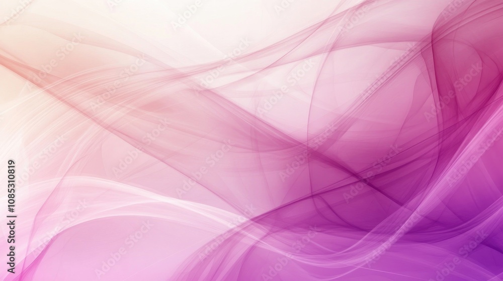 Poster minimalist gradient flowing lines background