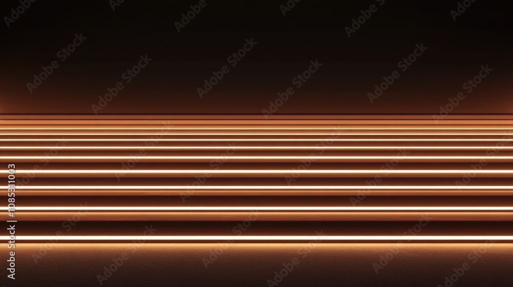 Poster minimalist tech background with light lines