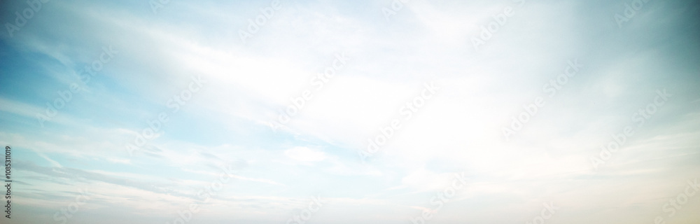 Wall mural colorful sky and sunrise