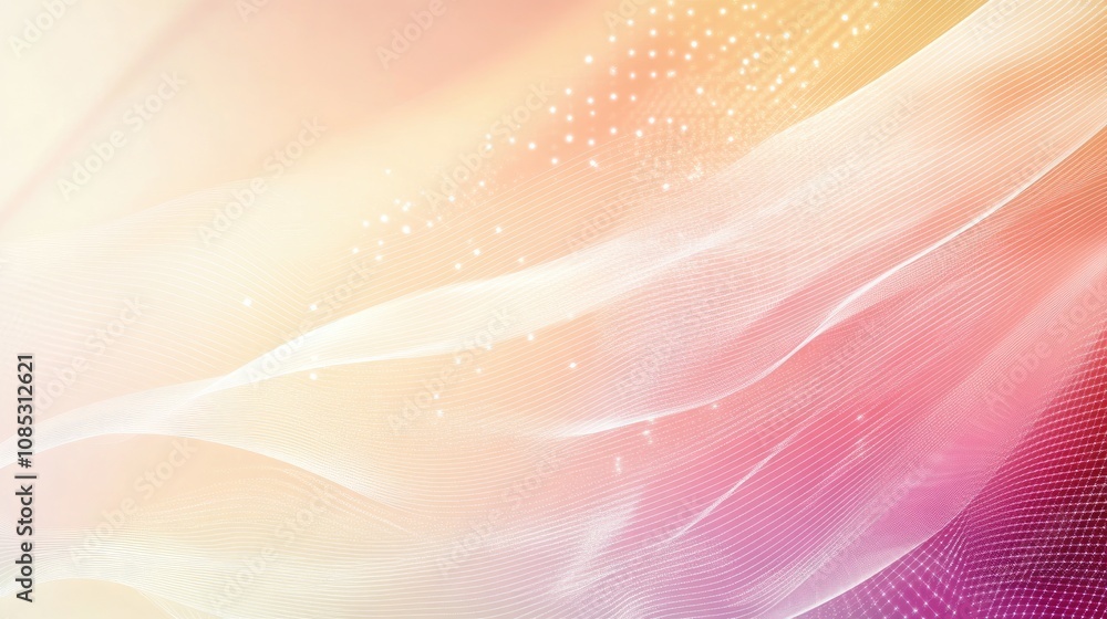 Poster soft modern technology background with grid lines