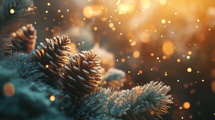 Christmas and New Year background.