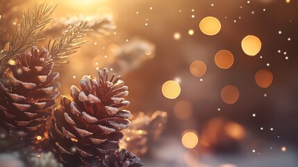 Christmas and New Year background.