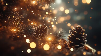 Christmas and New Year background.