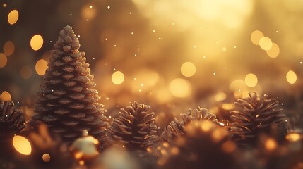 Christmas and New Year background.