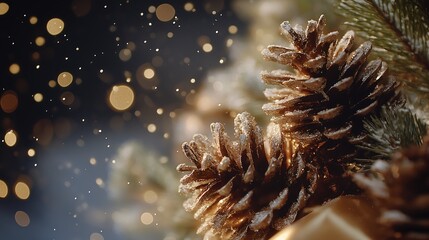 Christmas and New Year background.