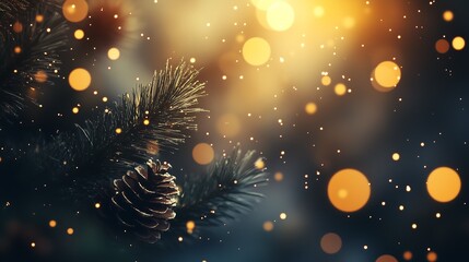 Christmas and New Year background.