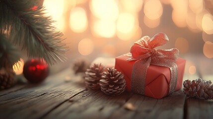 Christmas and New Year background.