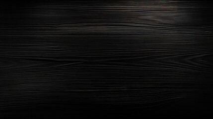A flat lay background showcasing a smooth black wood texture, emphasizing the rich, dark grains and subtle sheen of the wood.