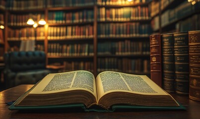 Obraz premium old books on the table