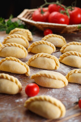 Fresh and delicious variety of cuisine