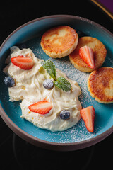 Delicious porridge with an interesting presentation