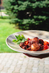 Fresh and delicious hot food