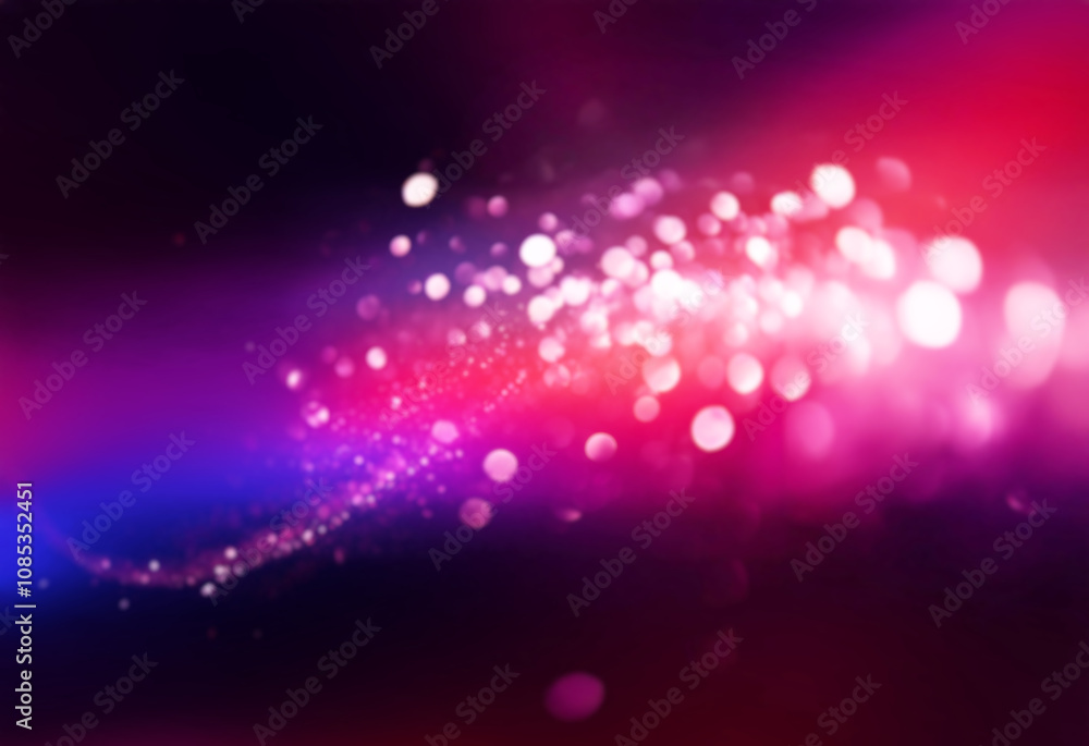 Aufkleber abstract background with a pink and purple bokeh effect.