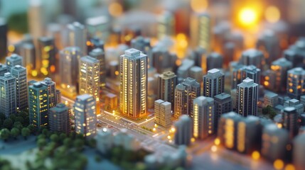 constructing city background 