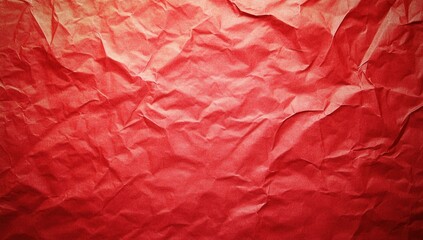 Fototapeta premium Red paper-like texture background, a smooth and shiny red gradient