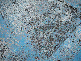 Abstract texture patterns on blue surface urban environment image type close-up view artistic concept for visual appeal