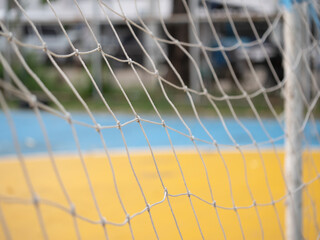 Exciting soccer match local field action shot vibrant environment close-up view sportsmanship and...