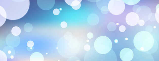 abstract blue background with bokeh