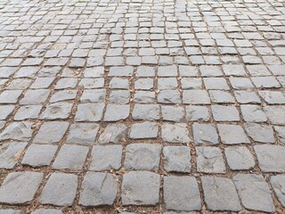 stone block paving