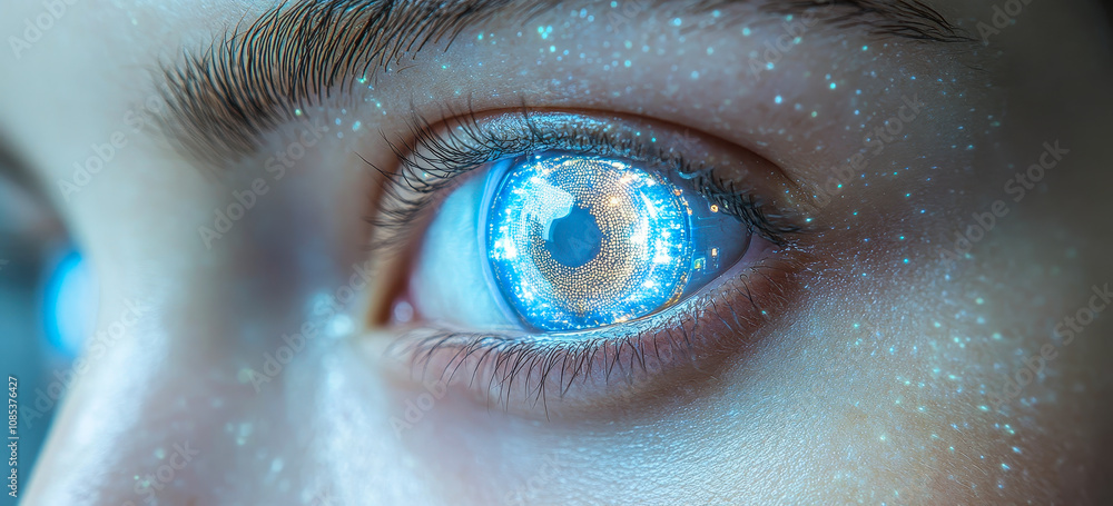 Poster smart contact lenses with health monitoring sensors for real-time data analysis