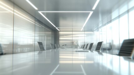 Obraz premium Modern Office Meeting Room