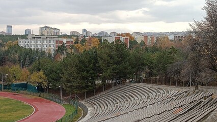 Middle East Technical University Campus in Autumn.