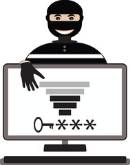 Wifi network password theft crime