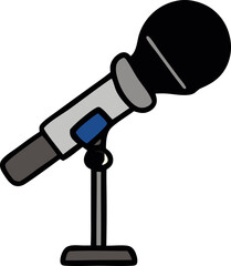 microphone svg illustration