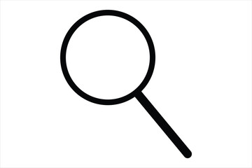 Search icon a vector design