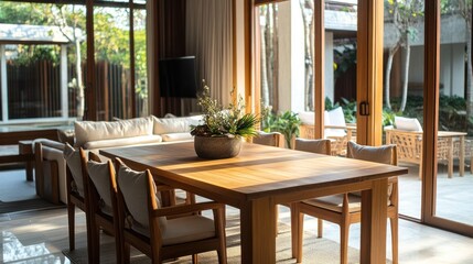 Modern Interior Design with a Touch of Nature