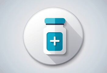 Obraz premium Modern Medicine Icons for Healthcare and Wellness
