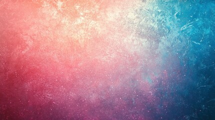 Fototapeta premium Retro grainy gradient background with film grain texture, blending neon and metallic tones for a futuristic yet vintage-inspired design