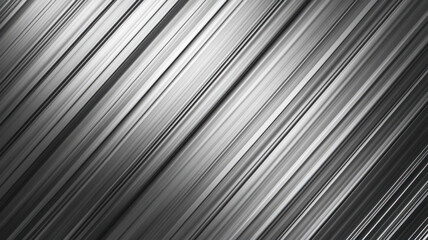 Fototapeta premium Metallic Texture - Brushed Steel with Gradient Sheen