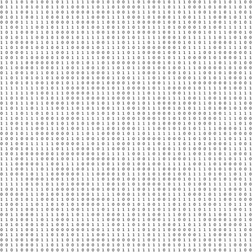 sequence of 0s and 1s in black font on a white background representing the binary system