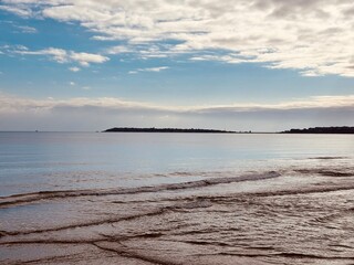 Obraz premium sunset on the beach