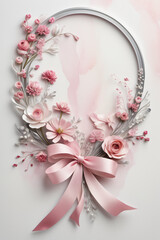 christmas background with snowflakes