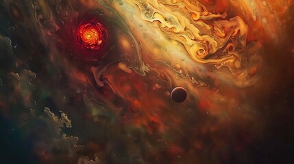 Cosmic Swirl: A Celestial Tapestry