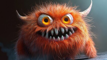 Fototapeta premium Adorable fluffy creature.