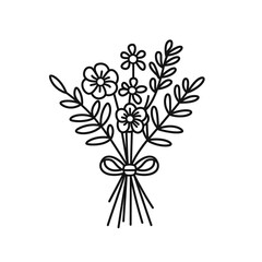 Flower Bouquet PNG Meadow Flower Transparent PNG