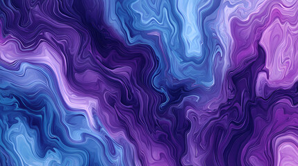 Fototapeta premium Purple and blue ombre effect in a random pattern, infinite copy space,, , trendy, creative, modern, digital artwork. Infinite. Illustration