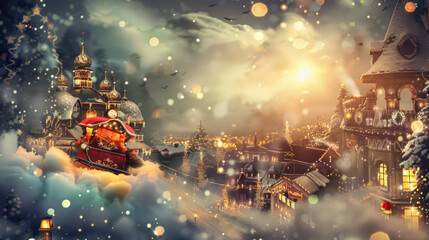 christmas and new year holiday concept