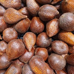 Fresh Salak or snake fruit