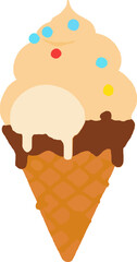 Crumble Cold Custard Summer Treat