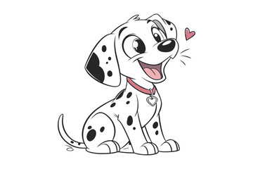 Playful Paws and Polka Dots vector