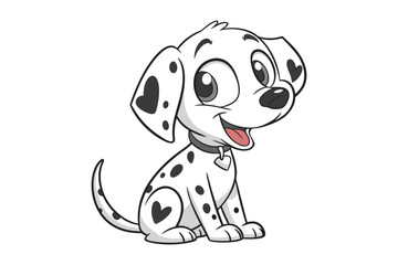 Playful Paws and Polka Dots vector