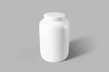 Plastic Jar Mockup